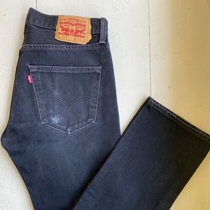 Vintage Levi’s 501 - Black Denim (31x30)